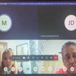 skin de microsfot team, audiencia aparecen dos persoas un hombre y una mujer.