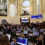 foto plenaria del senado de colombia